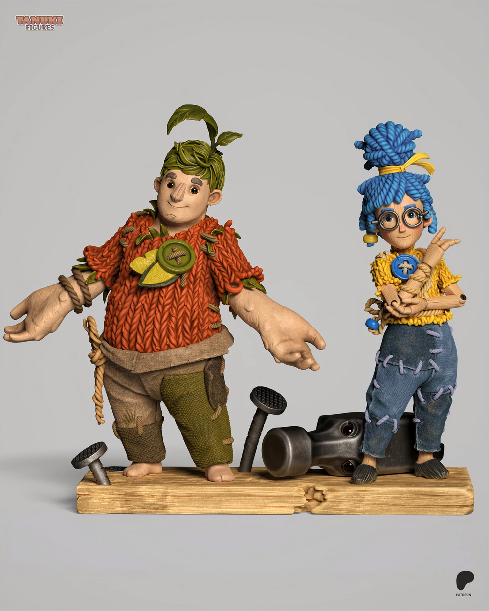 Cody STL render Cody 3D printable STL model