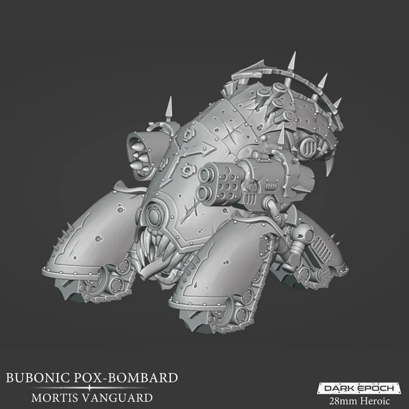 Bubonic Pox Bombard Warhammer 40,000 armored tracked vehicle miniature