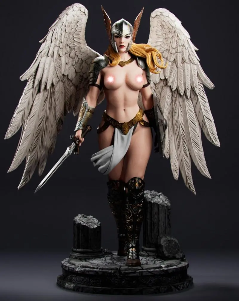 Brynhildr Valkyrie STL render Brynhildr Valkyrie 3D printable STL model