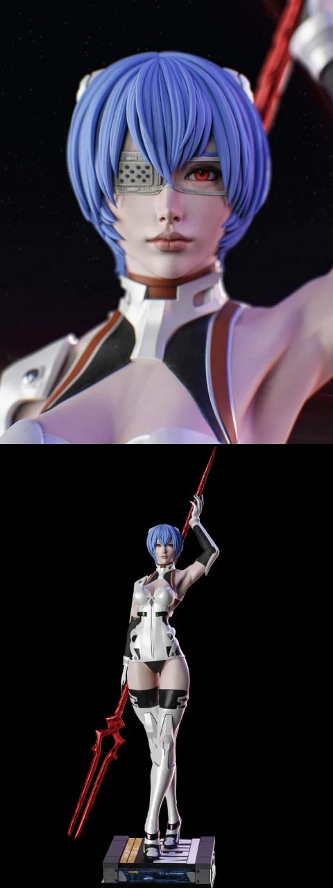 Rei Ayanami — Evangelion 3D printable STL model