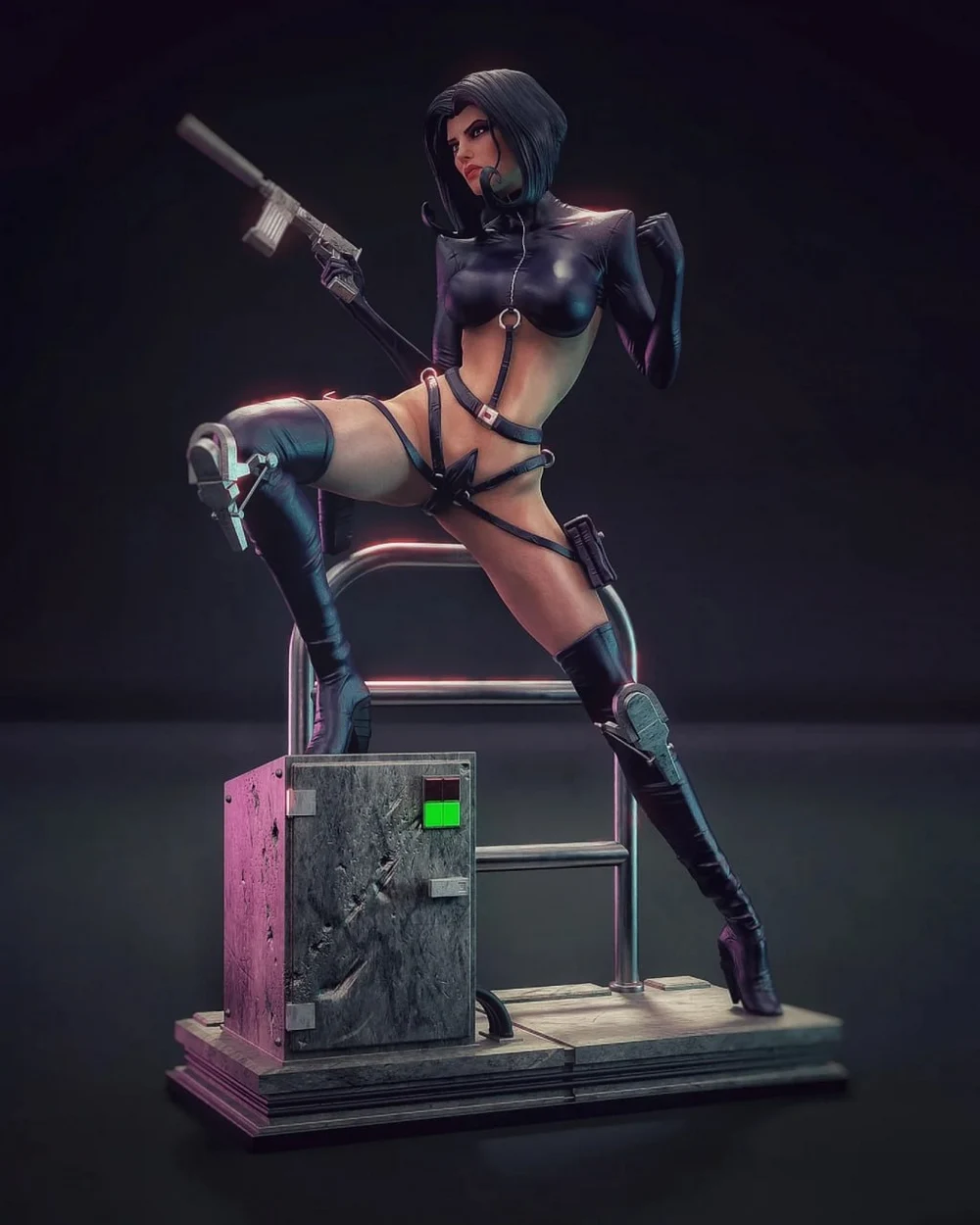 Aeon Flux — Aeon Flux 3D printable STL model