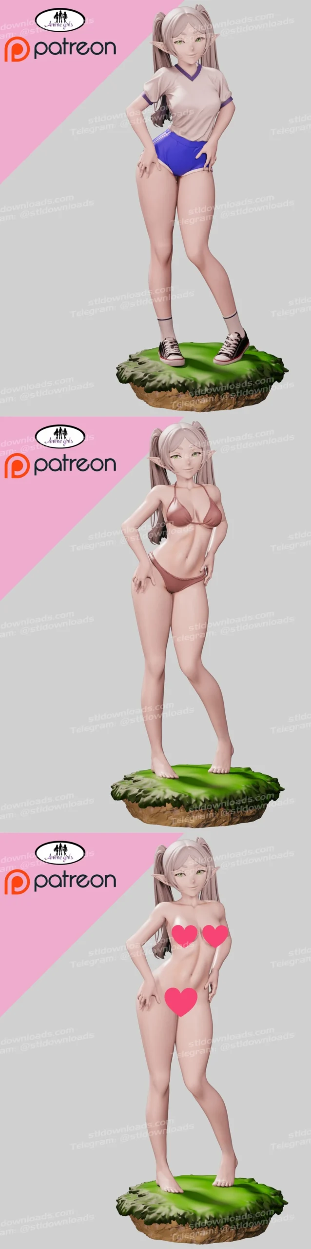 Frieren — Frieren: Beyond Journey's End 3D printable STL model