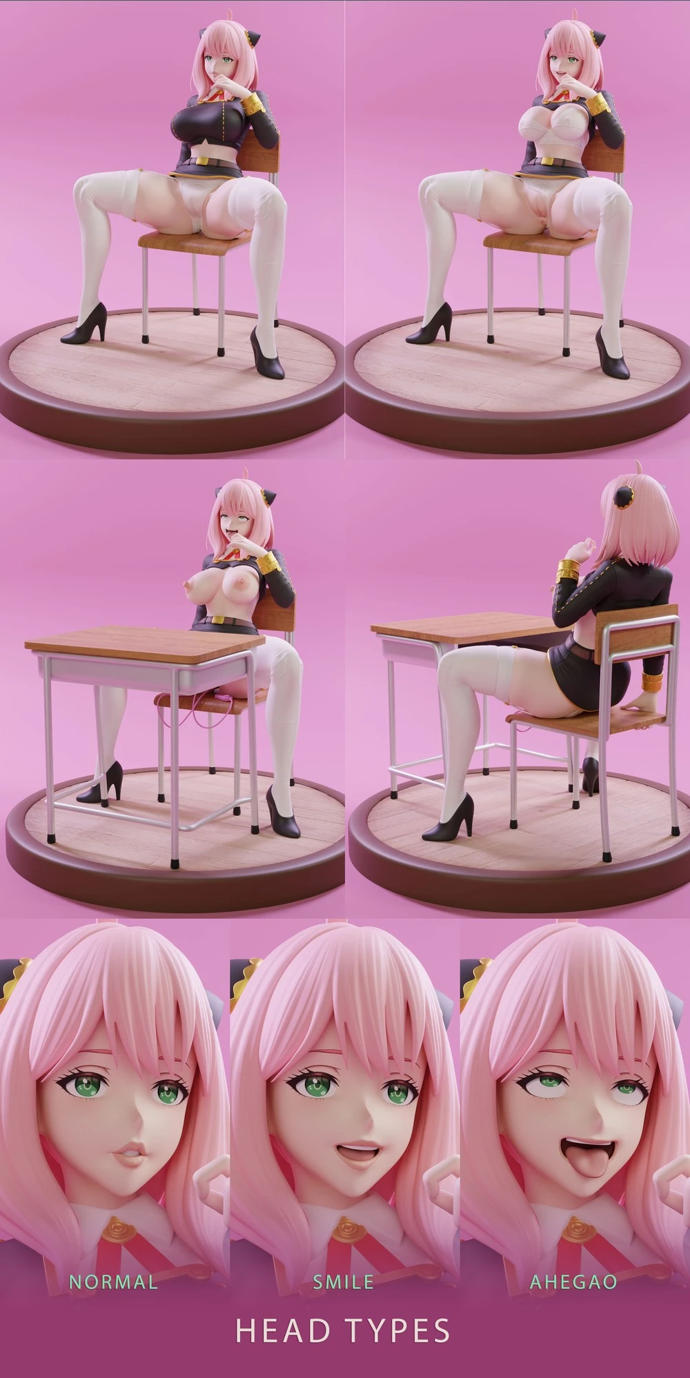 Anya Forger — Spy x Family 3D printable STL model