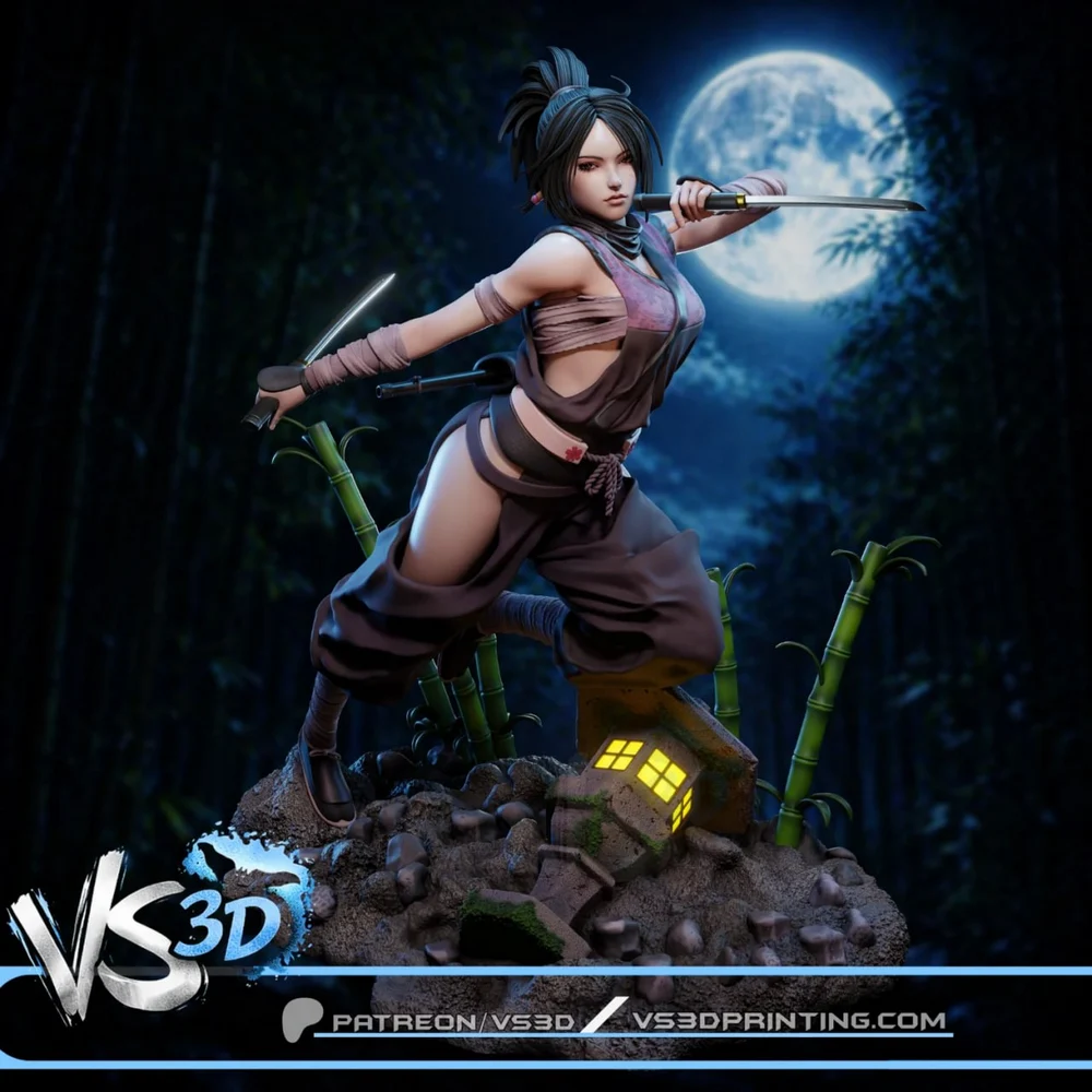 Ayame STL render Ayame 3D printable STL model