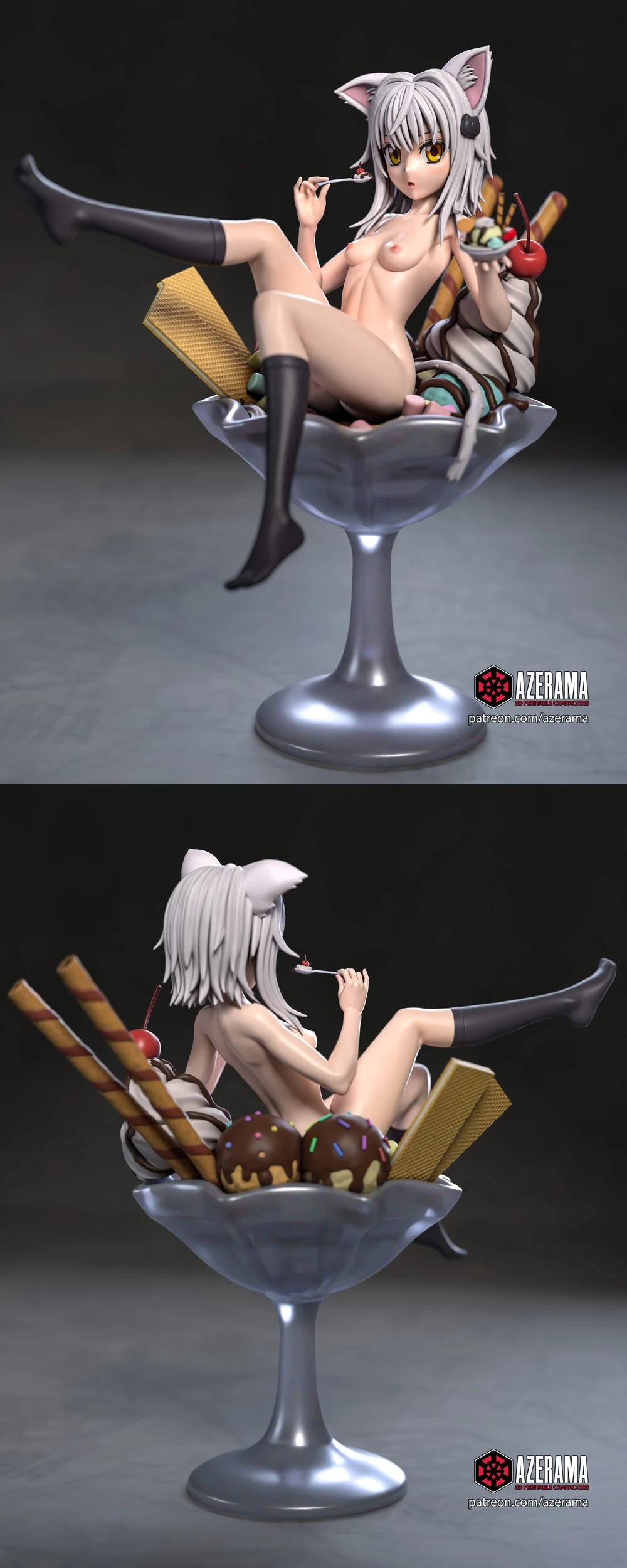 Koneko Toujou — High School DxD 3D printable STL model
