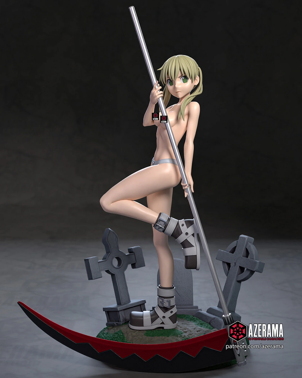 Maka Albarn — Soul Eater 3D printable STL model