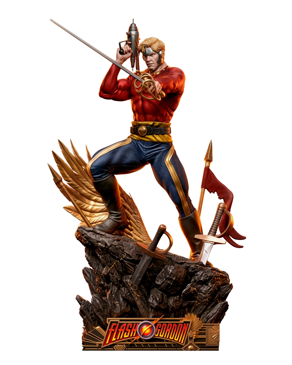 Flash Gordon Sculpture — Flash Gordon 3D printable STL model
