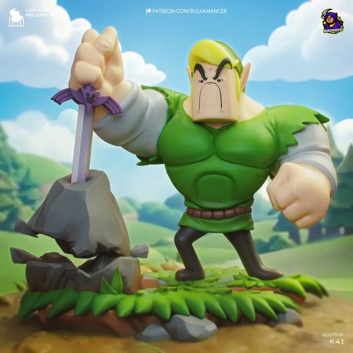 Lunk STL render Lunk 3D printable STL model