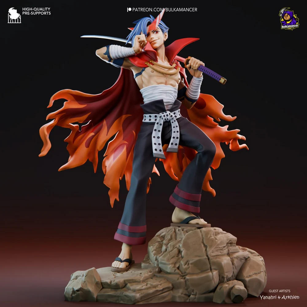 Kamina — Gurren Lagann 3D printable STL model