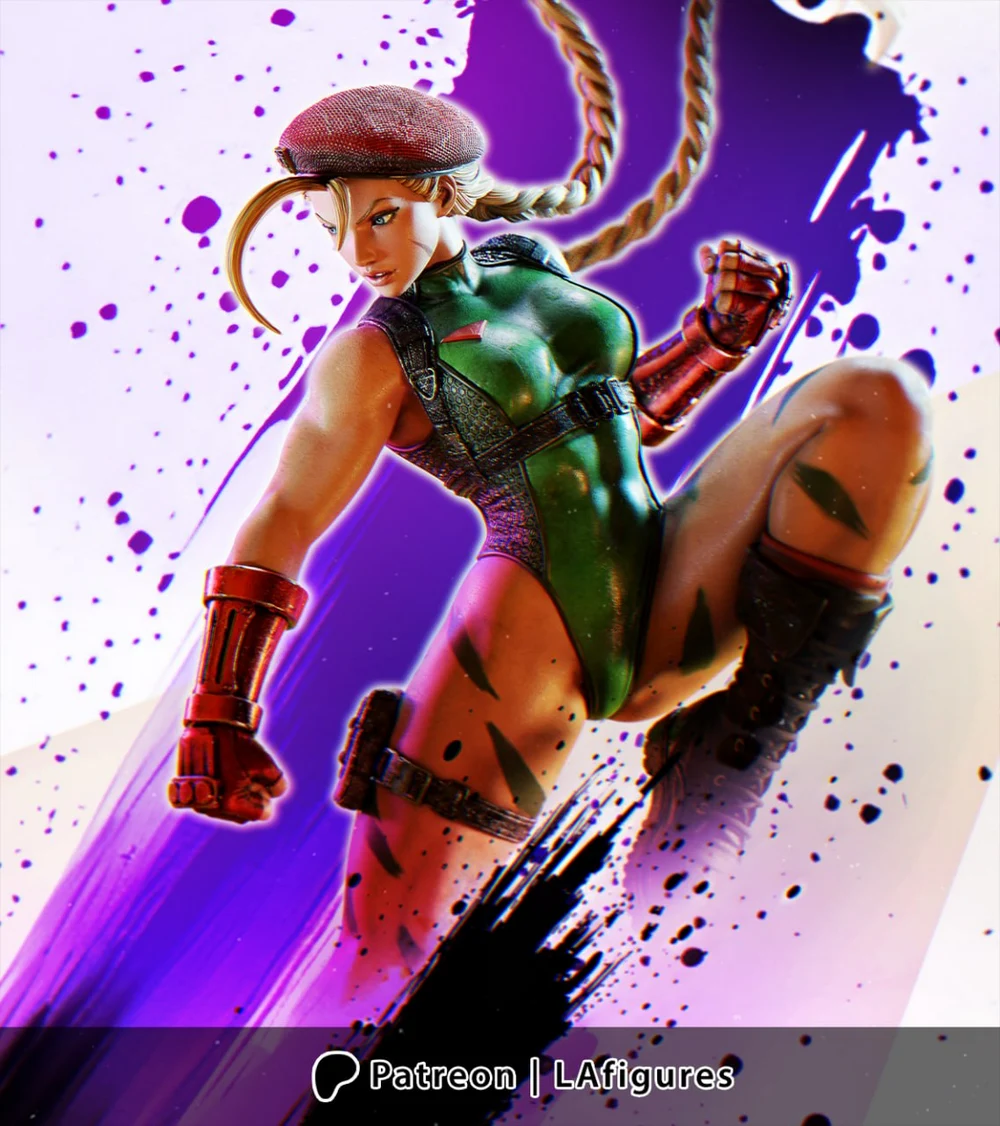 Cammy — Street Fighter 3D printable STL model