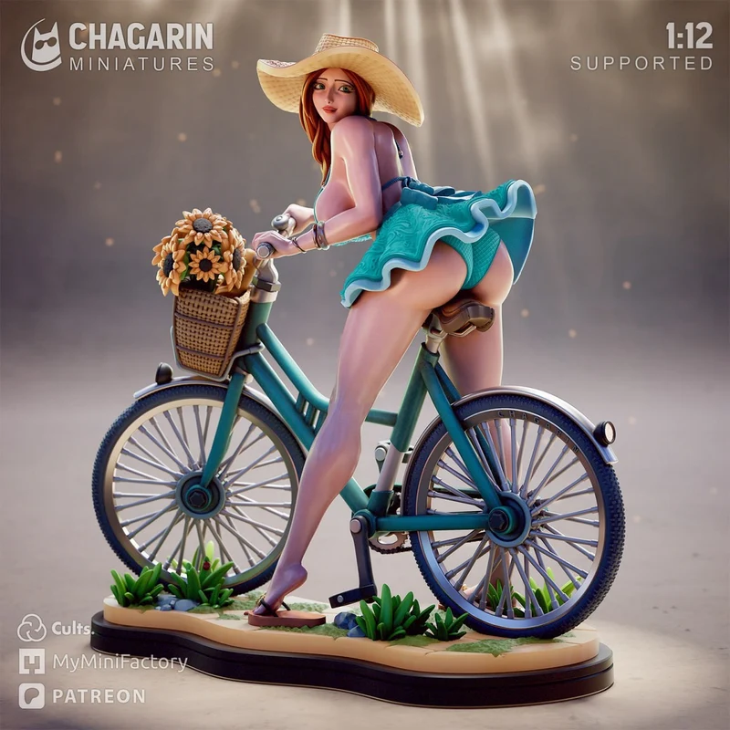 Mary Hot Summer 3D printable STL model