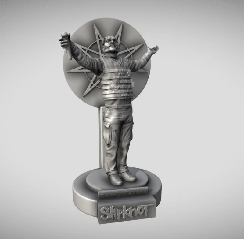 Corey Taylor — Slipknot 3D printable STL model