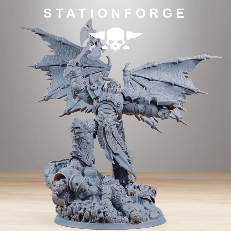 Corrupted Archon STL render Corrupted Archon 3D printable STL model
