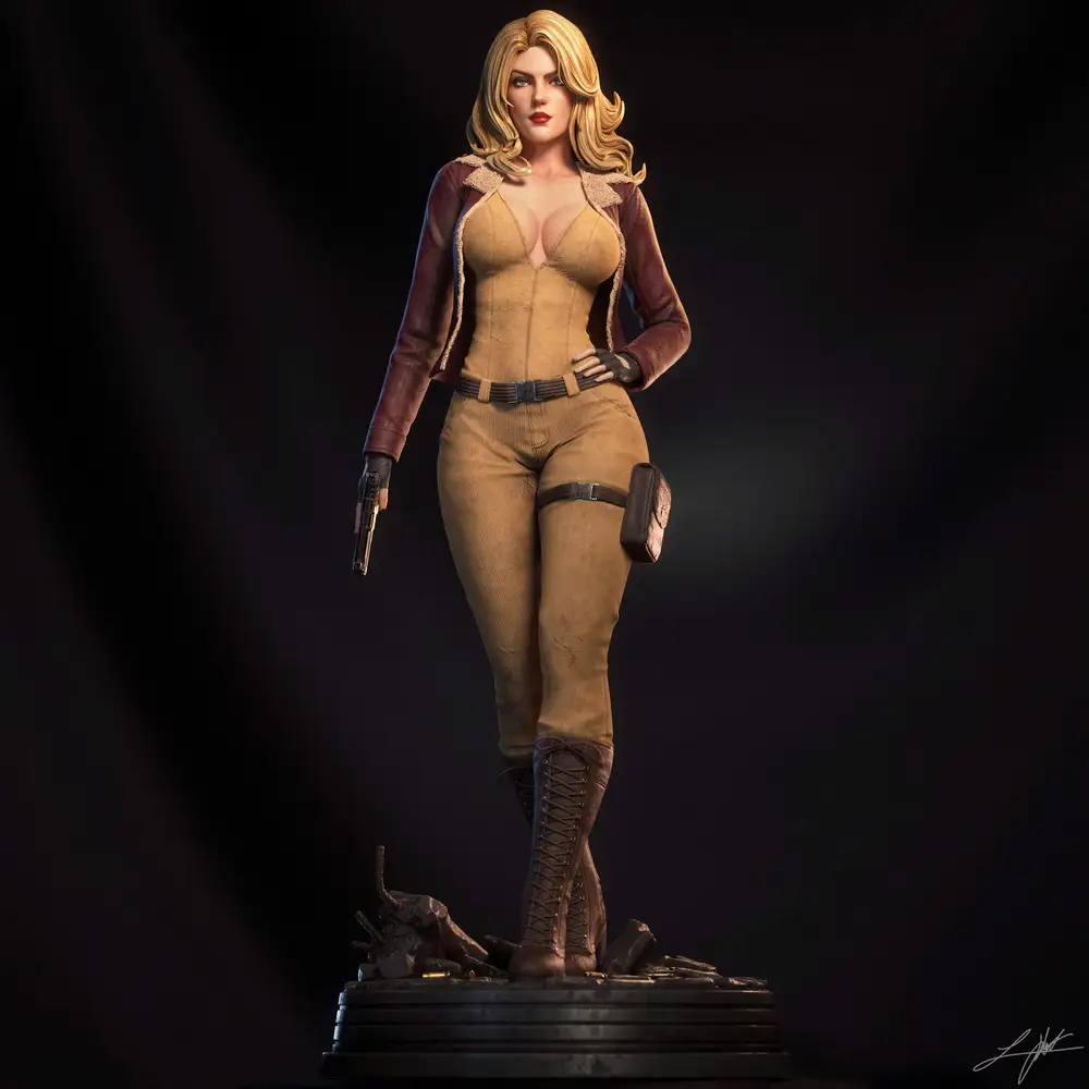 Cover Girl — G.I. Joe 3D printable STL model