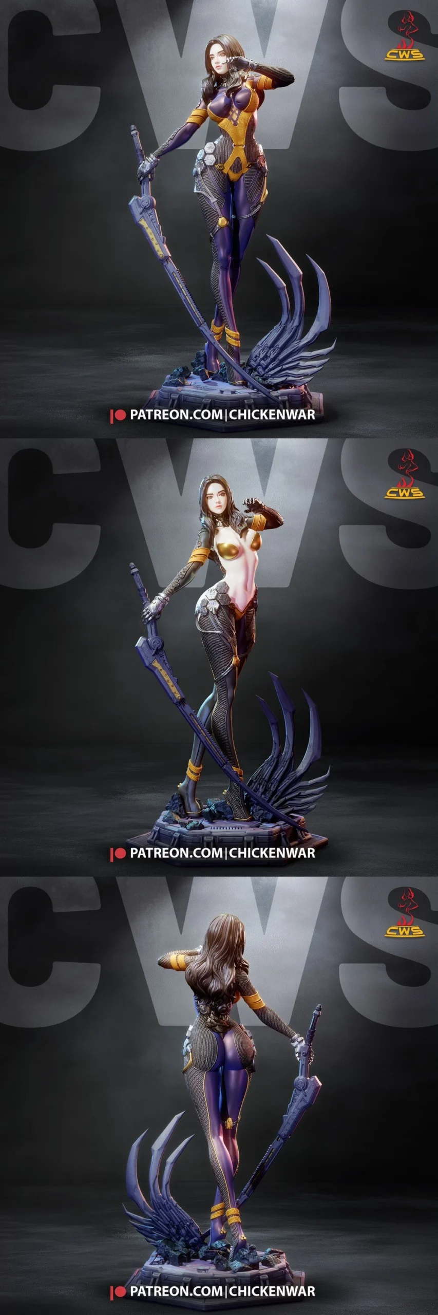 Tachy — Stellar Blade 3D printable STL model