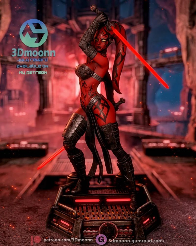 Darth Talon — Star Wars 3D printable STL model