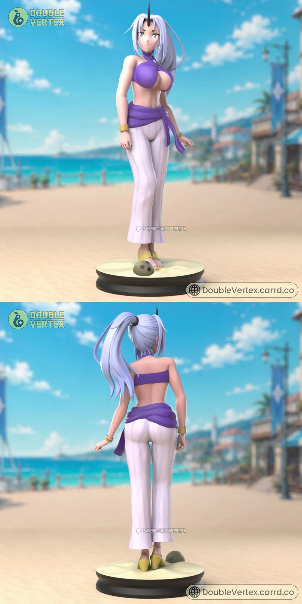 Shion β That Time I Got Reincarnated as a Slime STL render Shion β That Time I Got Reincarnated as a Slime 3D printable STL model