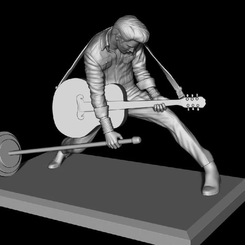 Elvis Presley 3D printable STL model