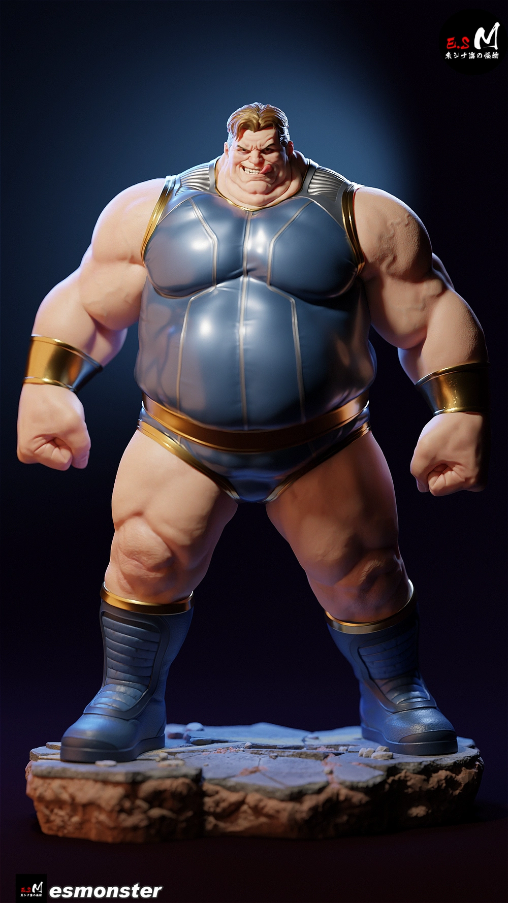 Blob — Marvel STL render Blob — Marvel 3D printable STL model