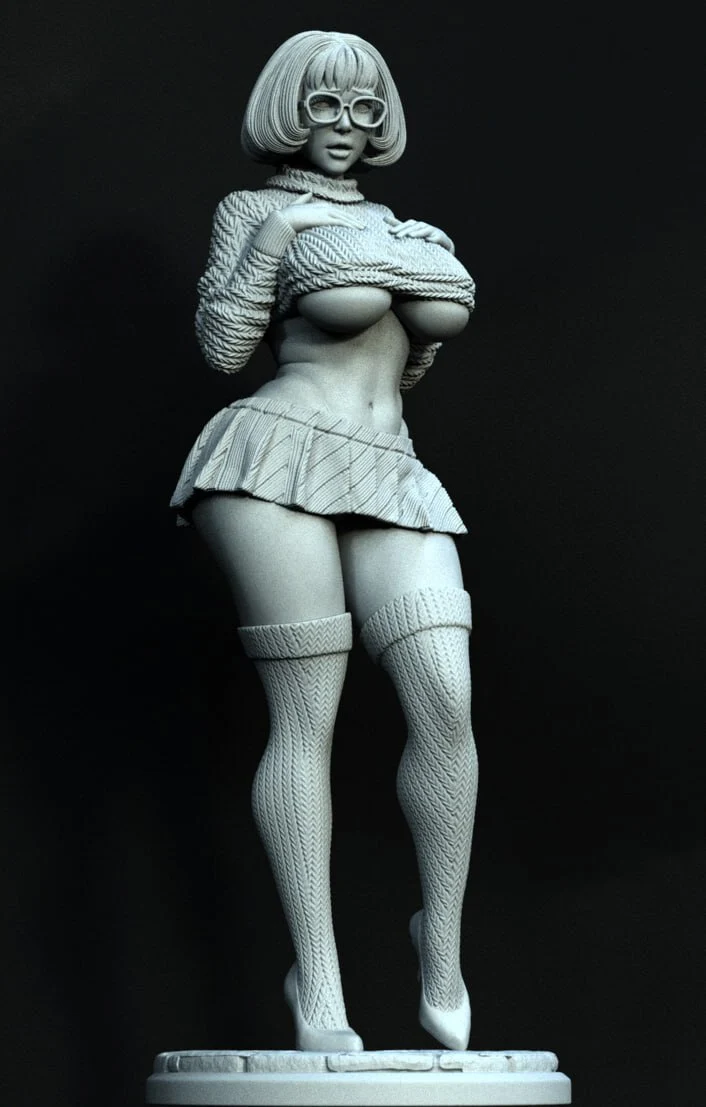 Velma — Scooby-Doo STL render Velma — Scooby-Doo 3D printable STL model