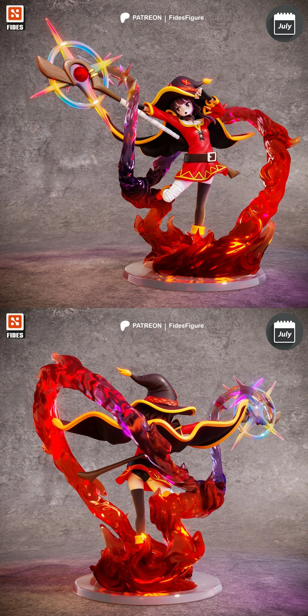 Megumin — KonoSuba 3D printable STL model