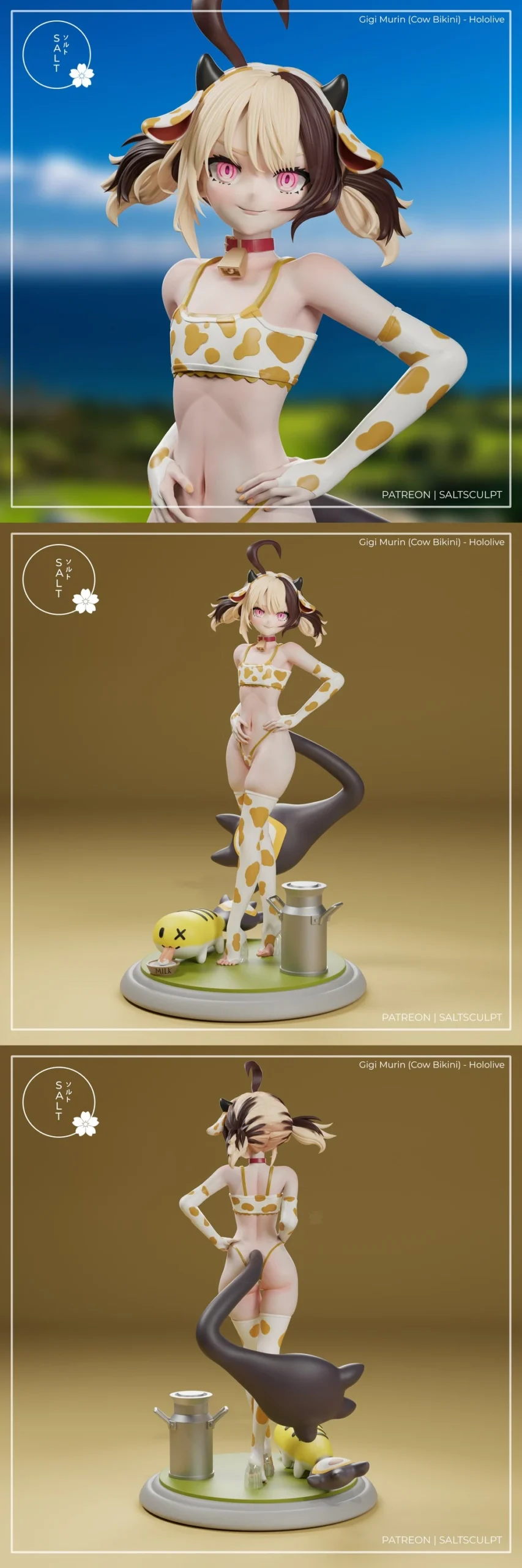 Gigi Murin Cowkini — Hololive 3D printable STL model