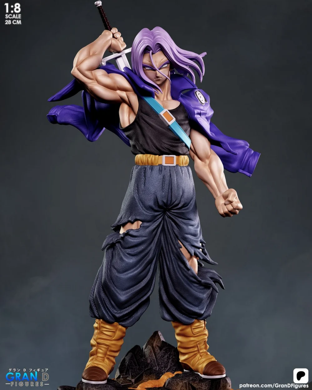 Trunks — Dragon Ball 3D printable STL model