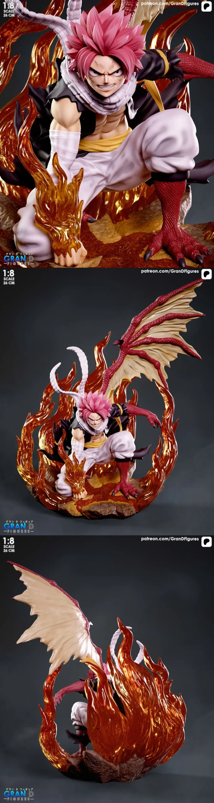Natsu — Fairy Tail 3D printable STL model