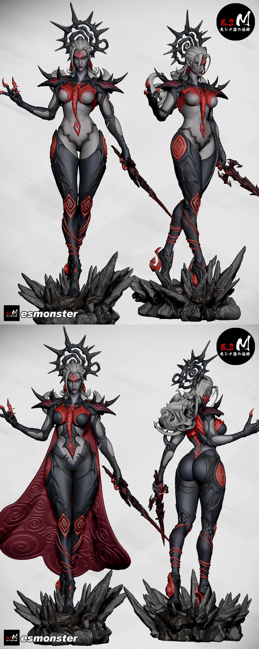 Hela Black Queen — Marvel Rivals 3D printable STL model