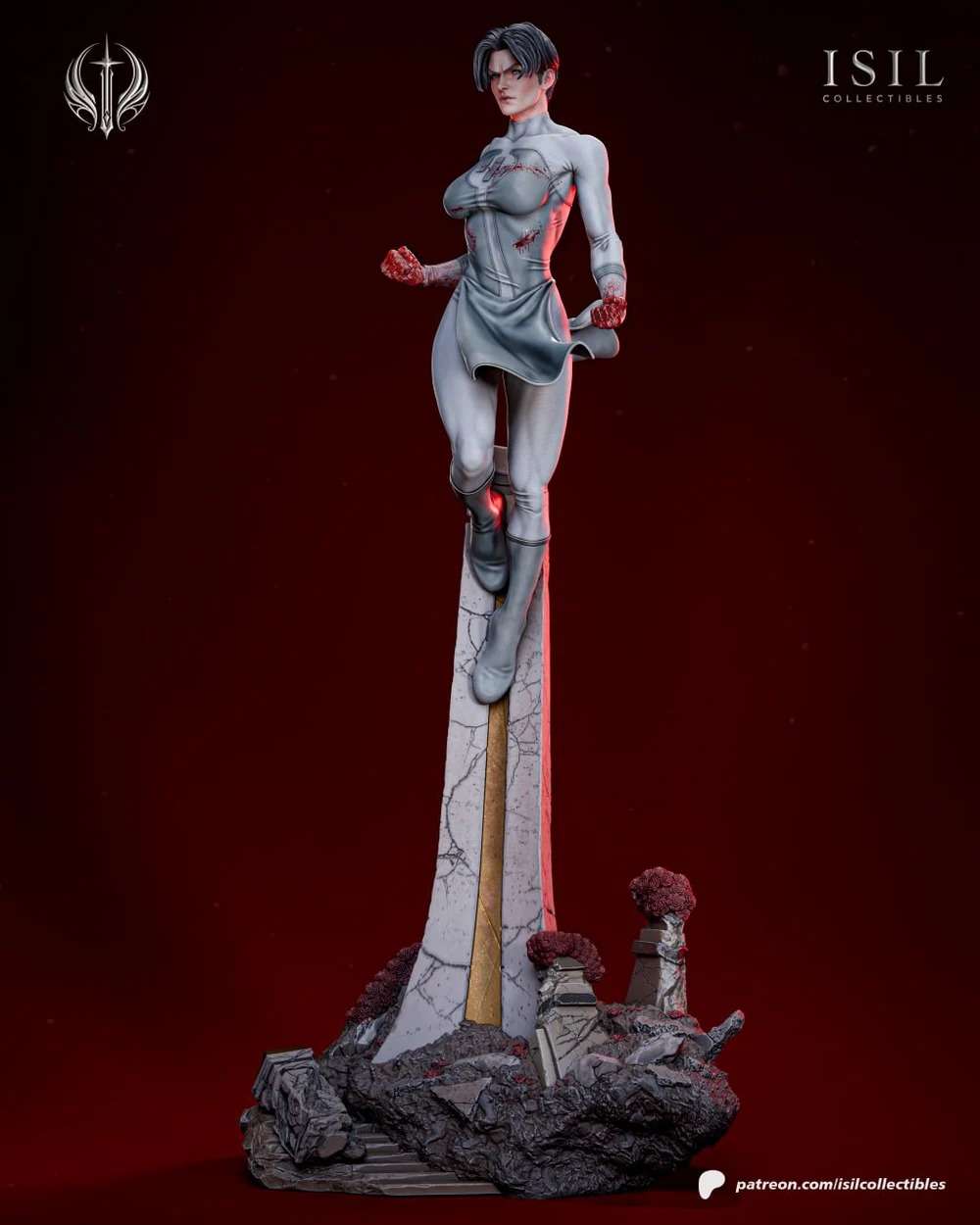 Anissa — Invincible STL render Anissa — Invincible 3D printable STL model