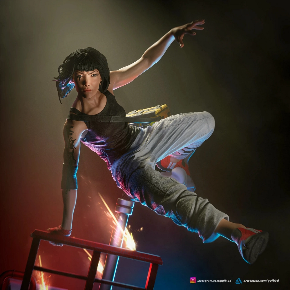 Faith Connors — Mirror's Edge 3D printable STL model