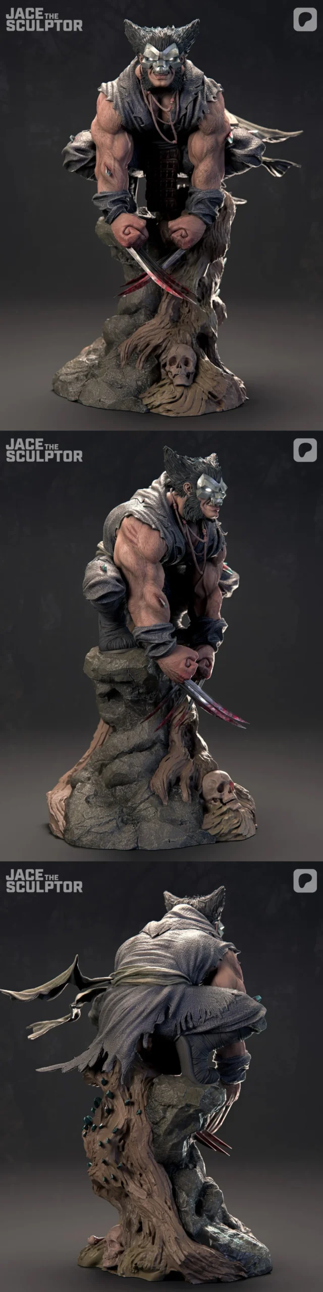 Wolverine — Marvel 3D printable STL model