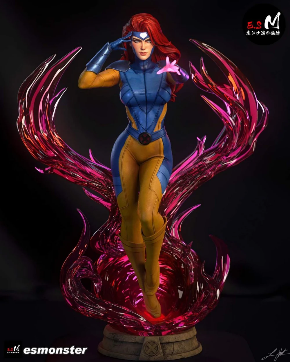 Jean Grey — Marvel 3D printable STL model