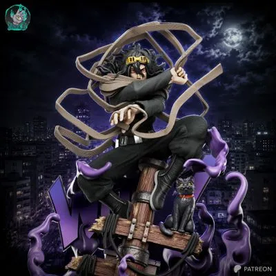 Aizawa — My Hero Academia STL render Aizawa — My Hero Academia 3D printable STL model