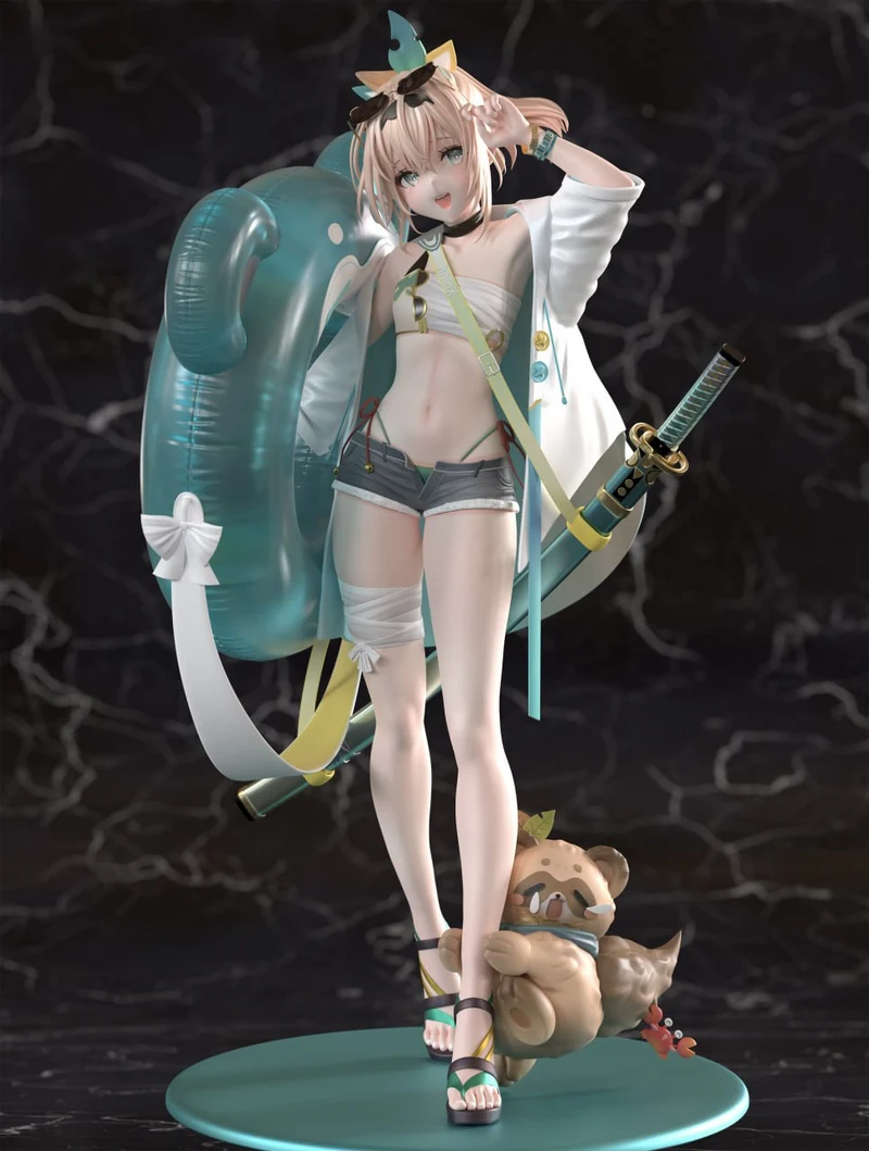 Kazama Iroha — Hololive STL render Kazama Iroha — Hololive 3D printable STL model