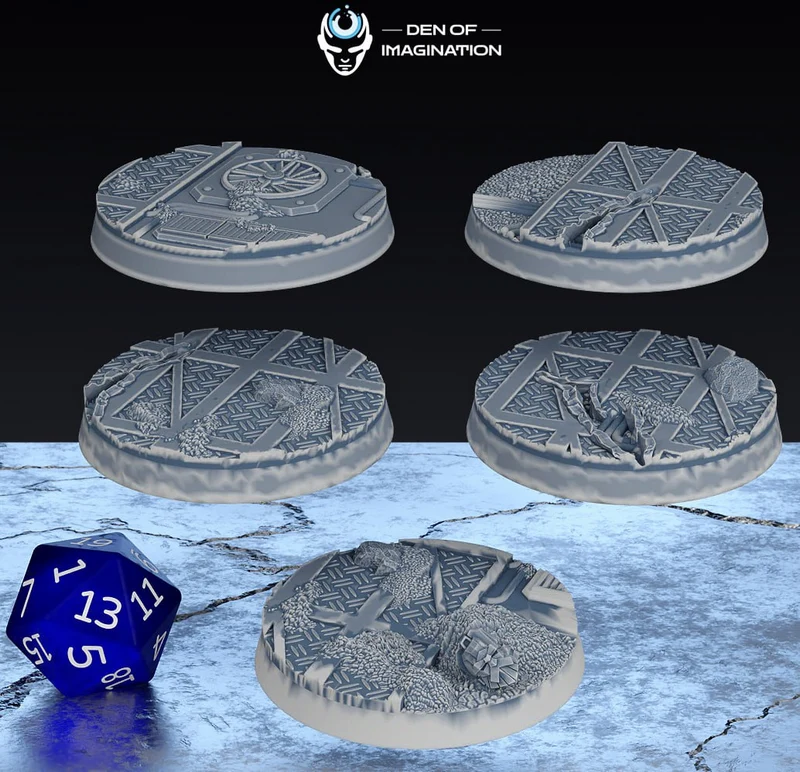Kazaroth Mine Terrain Base 3D printable STL model