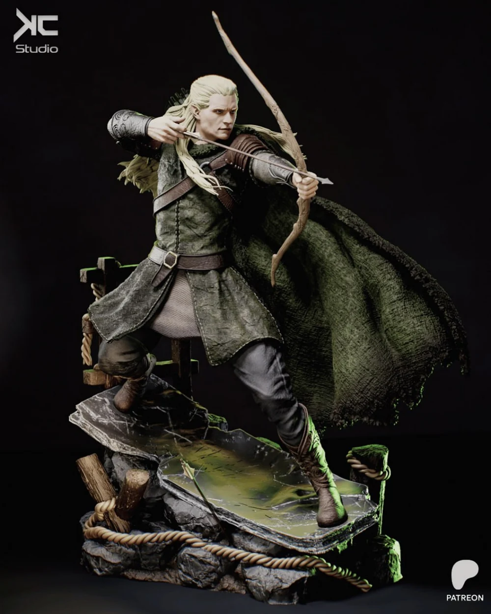 Legolas — The Lord of the Rings 3D printable STL model