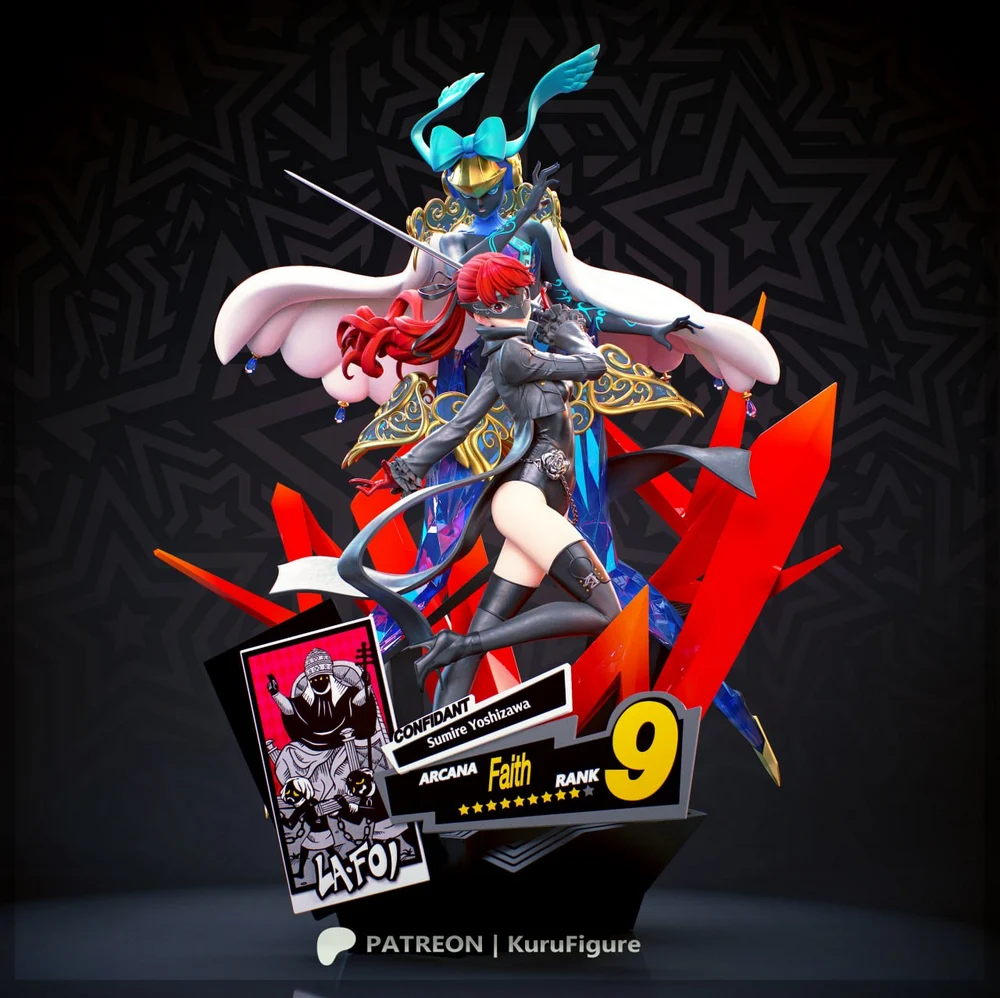 Sumire Yoshizawa Violet — Persona 5 3D printable STL model