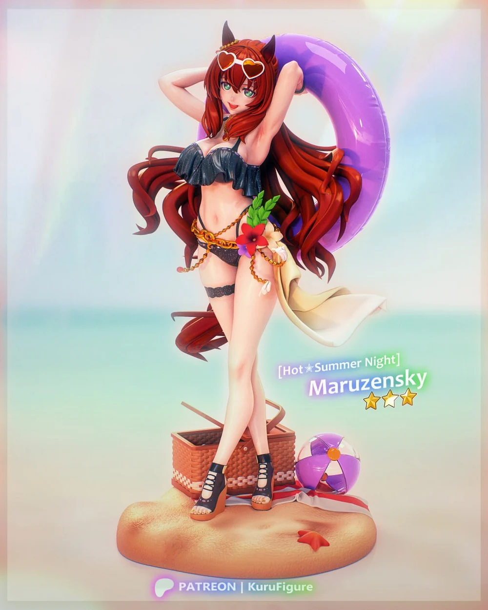 Maruzensky — Umamusume STL render Maruzensky — Umamusume 3D printable STL model