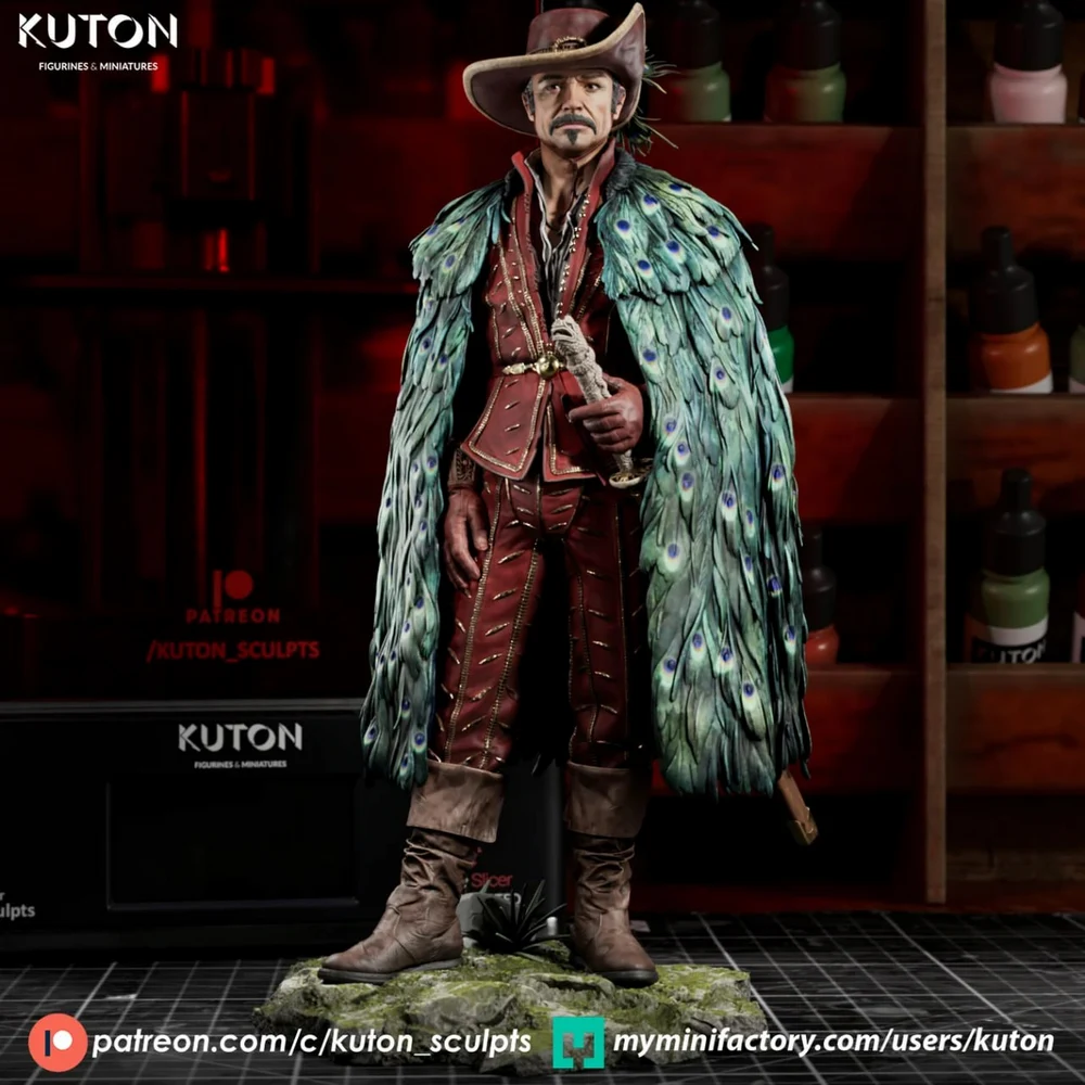 Juan Sánchez Villa-Lobos Ramírez — Highlander 3D printable STL model