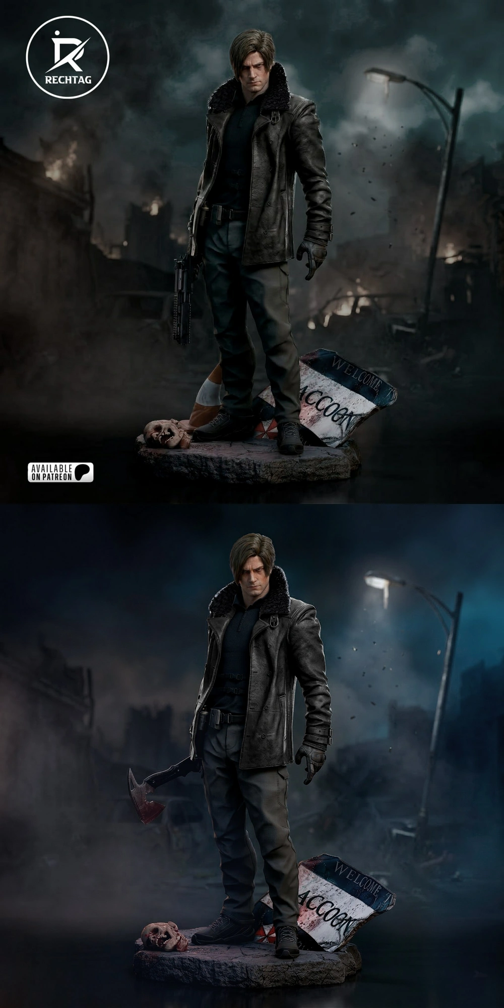 Leon S. Kennedy — Resident Evil Requiem 3D printable STL model