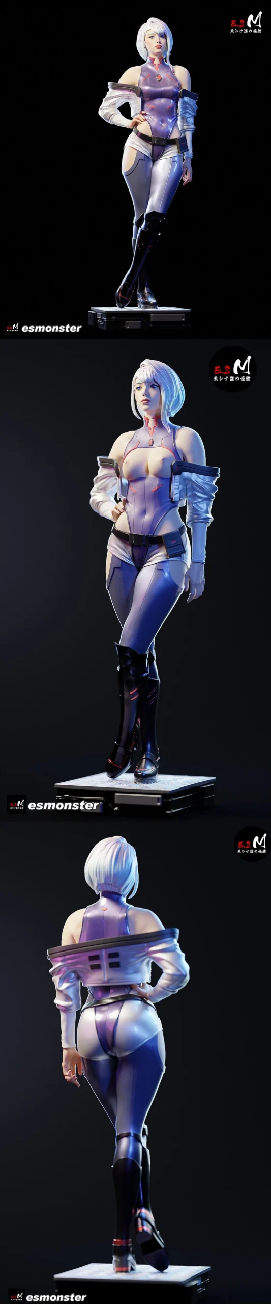 Lucy — Cyberpunk: Edgerunners 3D printable STL model