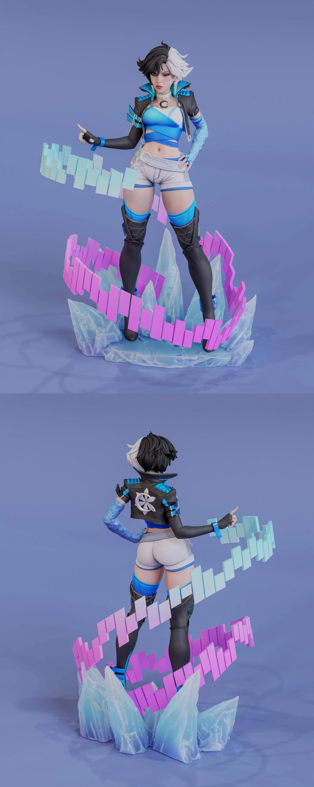 Luna Snow — Marvel Rivals 3D printable STL model