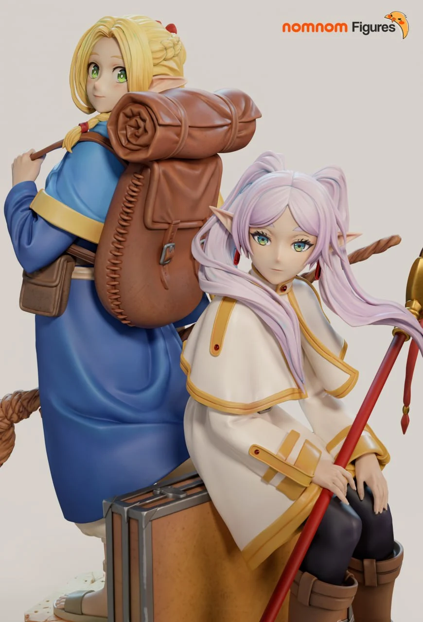 Marcille x Frieren — Delicious in Dungeon / Frieren: Beyond Journey's End 3D printable STL model