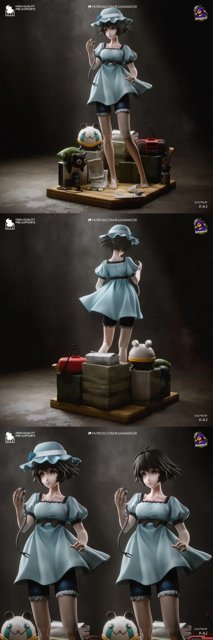 Mayuri STL render Mayuri 3D printable STL model