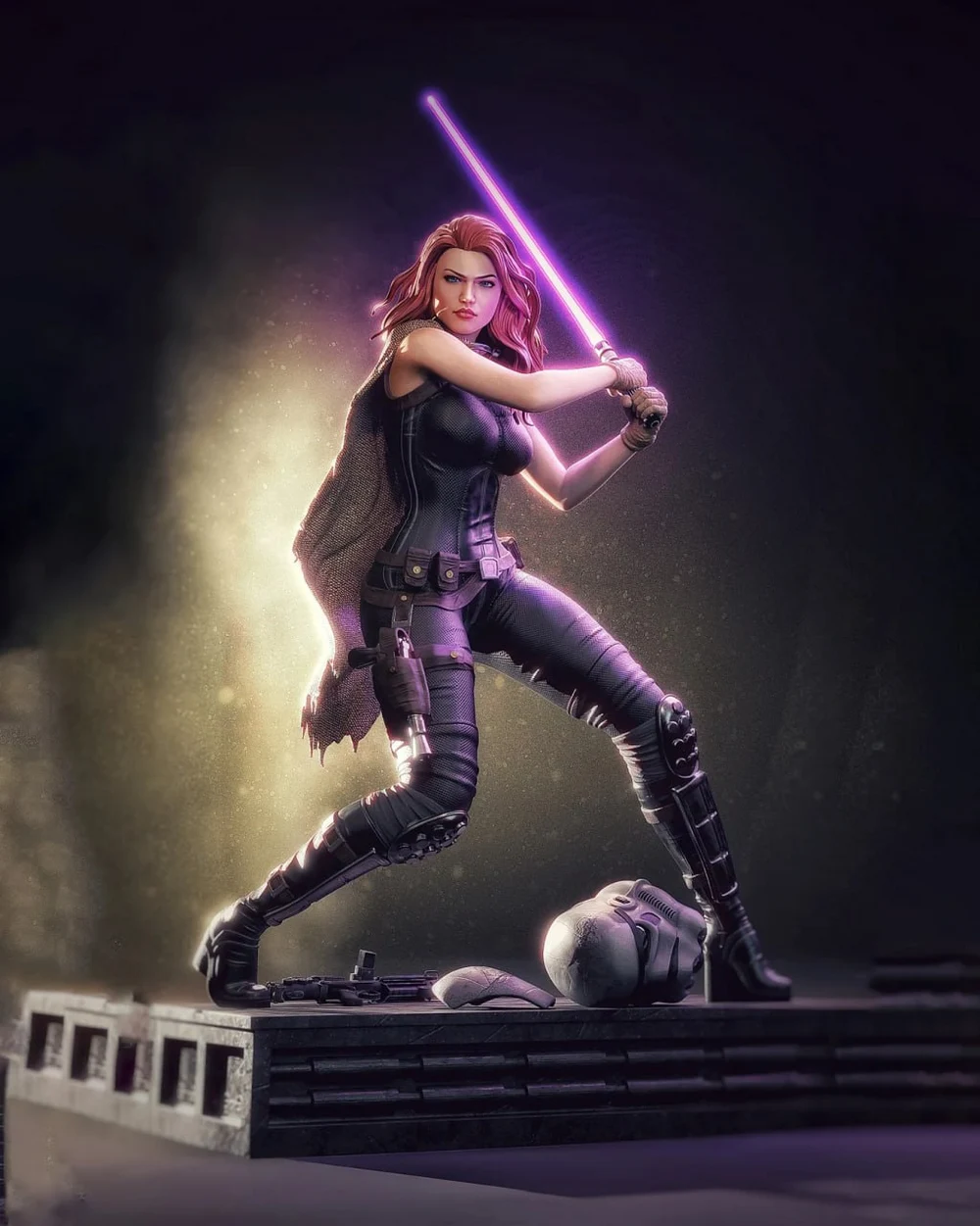 Mara Jade — Star Wars 3D printable STL model