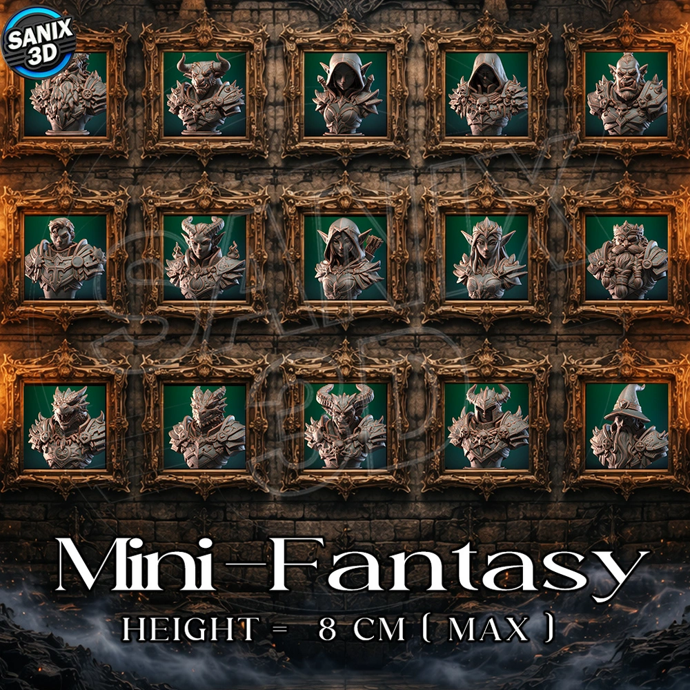 Mini Fantasy 3D printable STL model