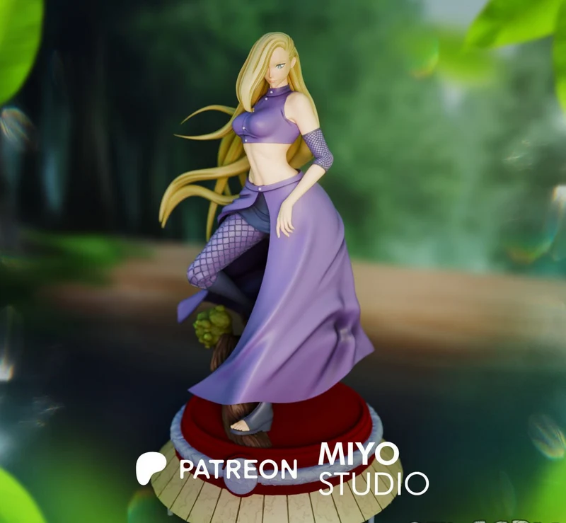 Ino Yamanaka — Naruto 3D printable STL model
