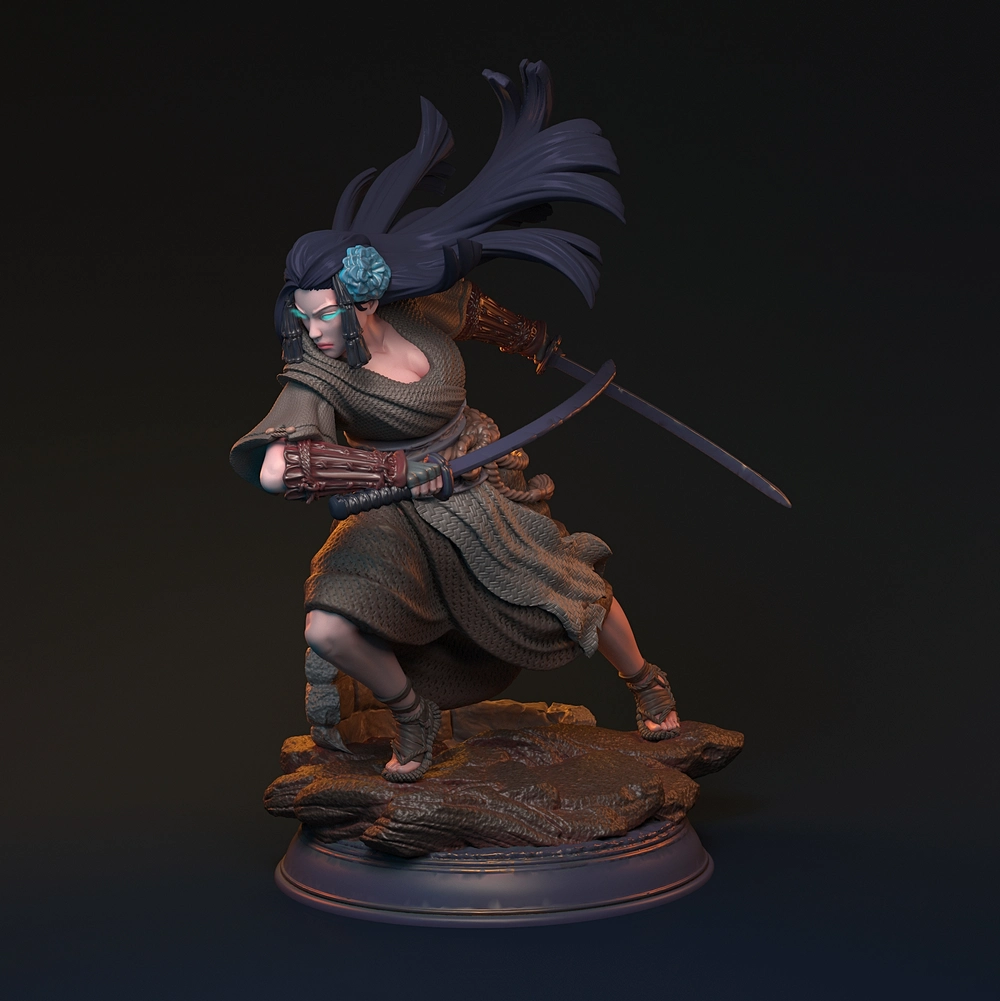 Ayakashi — The Lords of Harun STL render Ayakashi — The Lords of Harun 3D printable STL model