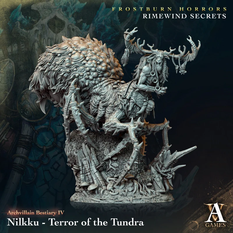 Nilkku Terror of the Tundra 3D printable STL model